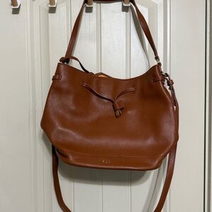 Ralph Lauren Leather Bucket Bag